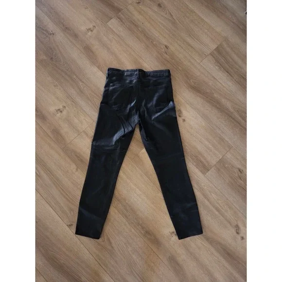 L'AGENCE Black Coated High Rise Skinny Jeans‎ Size 30 - Picture 5 of 8